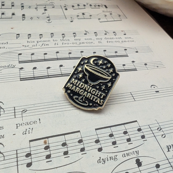 Jewelry - Midnight Margaritas Practical Magic Enamel Pin